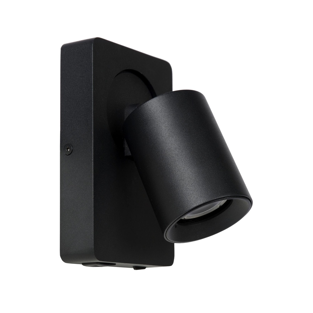 Lucide BedlampjeNigel met USB oplaadpunt zwart - 09929/06/30